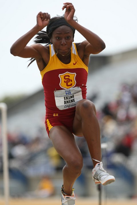 2010 Pac-10 Sun-052.JPG - 2010 Pac-10 Track and Field Championships, may15-16, Edwards Field, University of California, Berkeley, California.